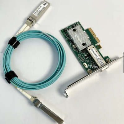 Mellanox MCX311A-XCAT ConnectX-3  10G Ethernet 10GbE SFP+ PCIe NIC LC Cable